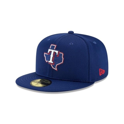 Texas Rangers Gorra | New Era MLB Clubhouse Collection 59fifty Fitted Cap Mexico - Azules